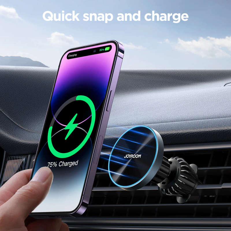 JOYROOM JR-ZS240 Pro Magnetic Wireless Car Charge Holder - Air Vent