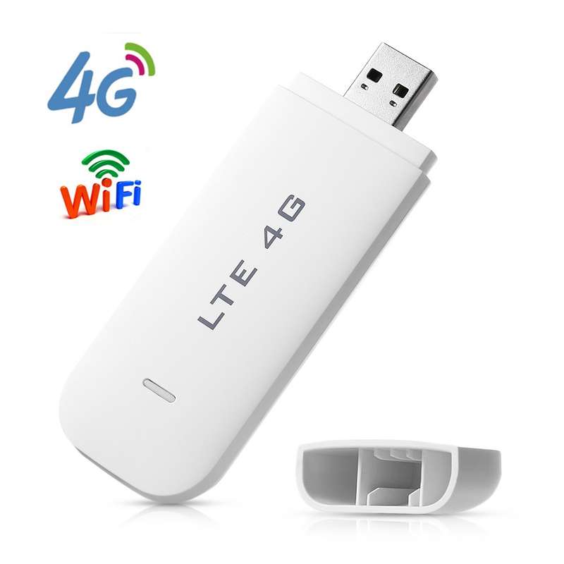4G LTE USB Modem Network Adapter with WiFi Hotspot Sim Card Slot