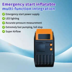 4 in 1 Multifunctional Air Pump  Charge & Jump Start Solution