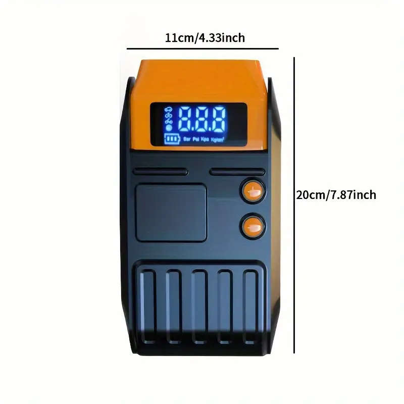 4 in 1 Multifunctional Air Pump  Charge & Jump Start Solution