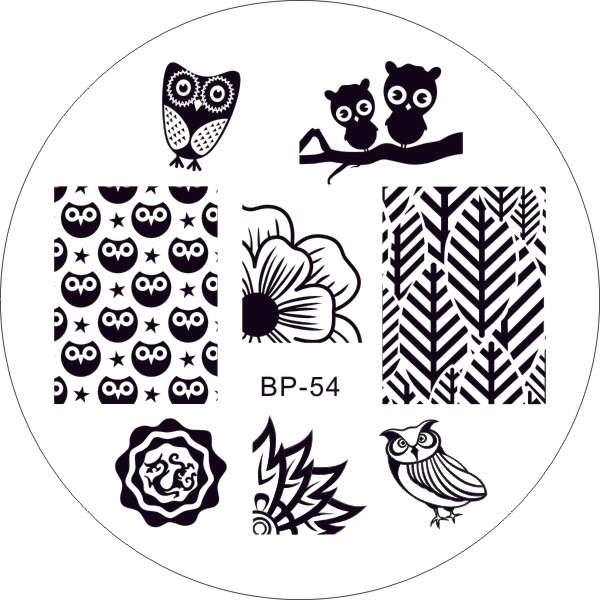 BP-54 Round Stamping Plate