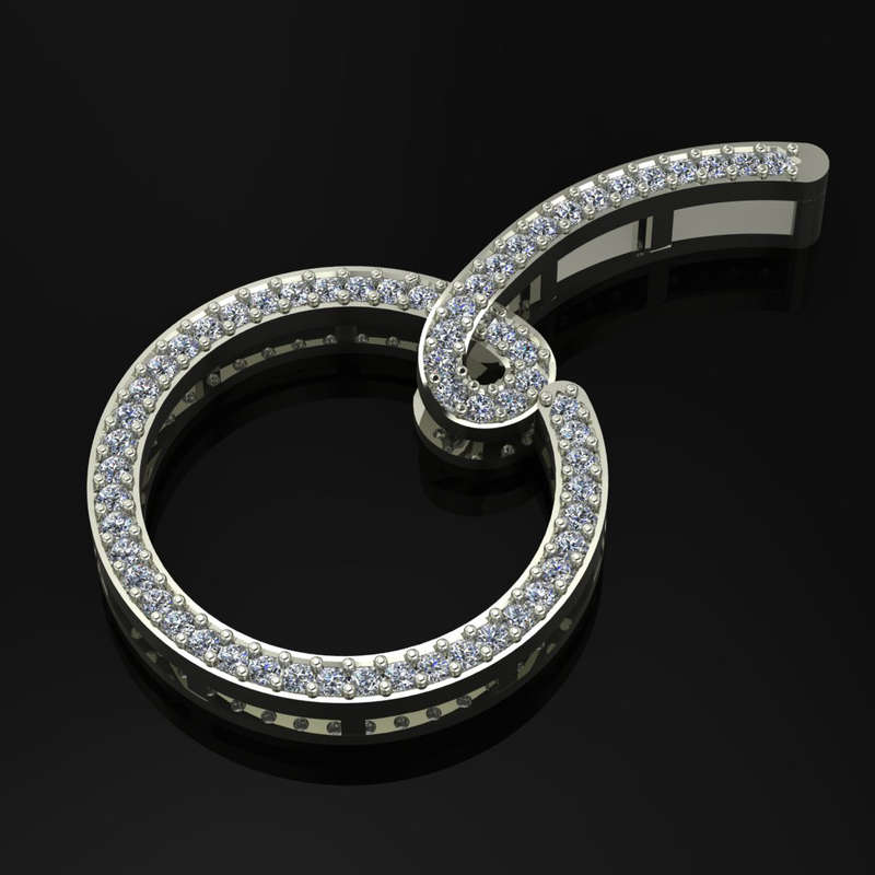 Cherry of Life with Gallery White-Gold