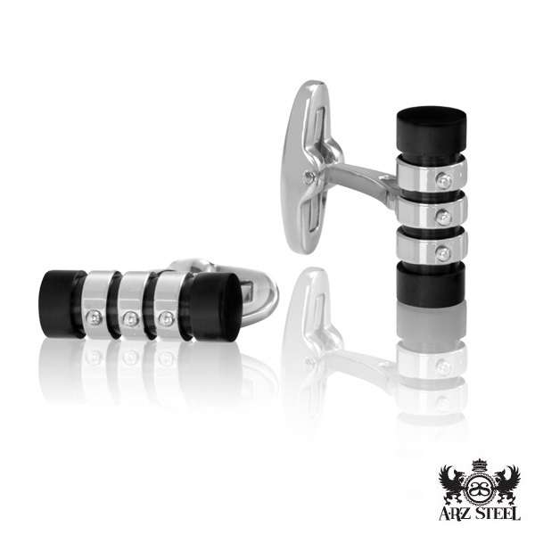Steel Cufflinks ARZ-Steel