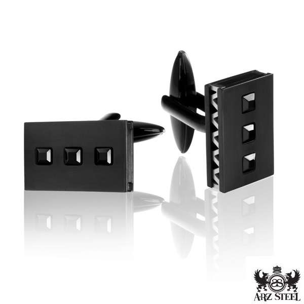 Steel Cufflinks ARZ-Steel