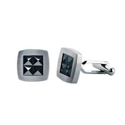 Steel black ceramic cuffs ARZ-Steel