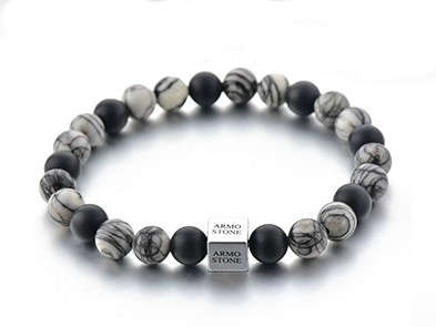 Labradorite and Onyx stones Armo-Stone