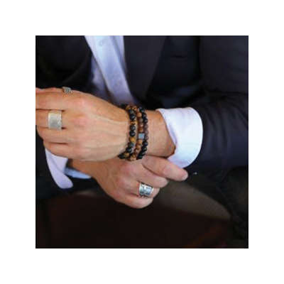 Chocolate Marble Agate stones Armo-Stone
