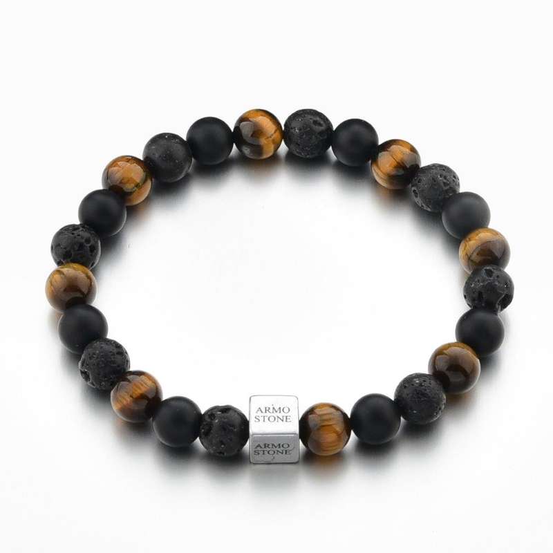 Armo Black Lava, Matt Onyx and Tiger Eye Stones Armo-Stone