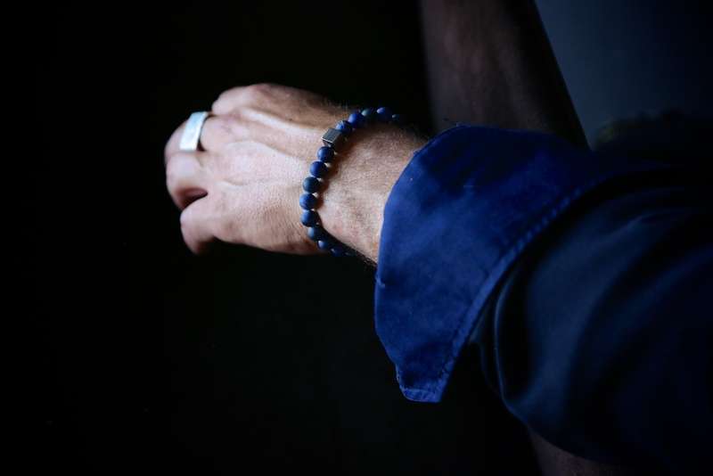 Blue Matt Sodalite Stones Armo-Stone