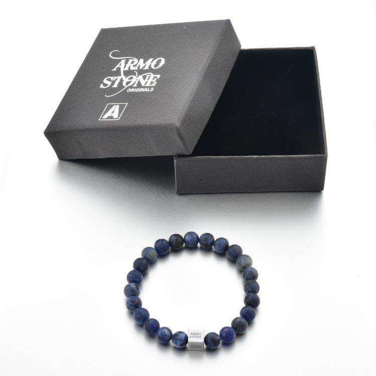 Blue Matt Sodalite Stones Armo-Stone
