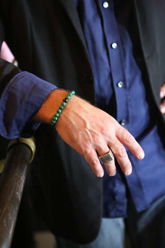 Malachite and 1 Onyx Stones Armo-Stone