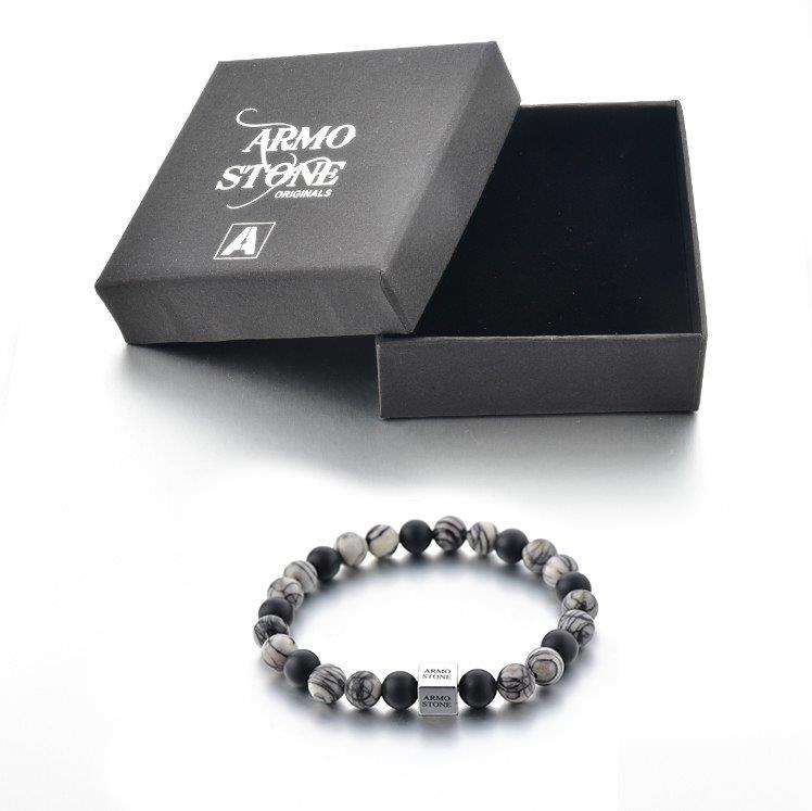 Labradorite and Onyx stones Armo-Stone