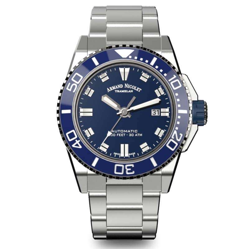 Armand Nicolet Model-A480AGU-BU-MA4480AA