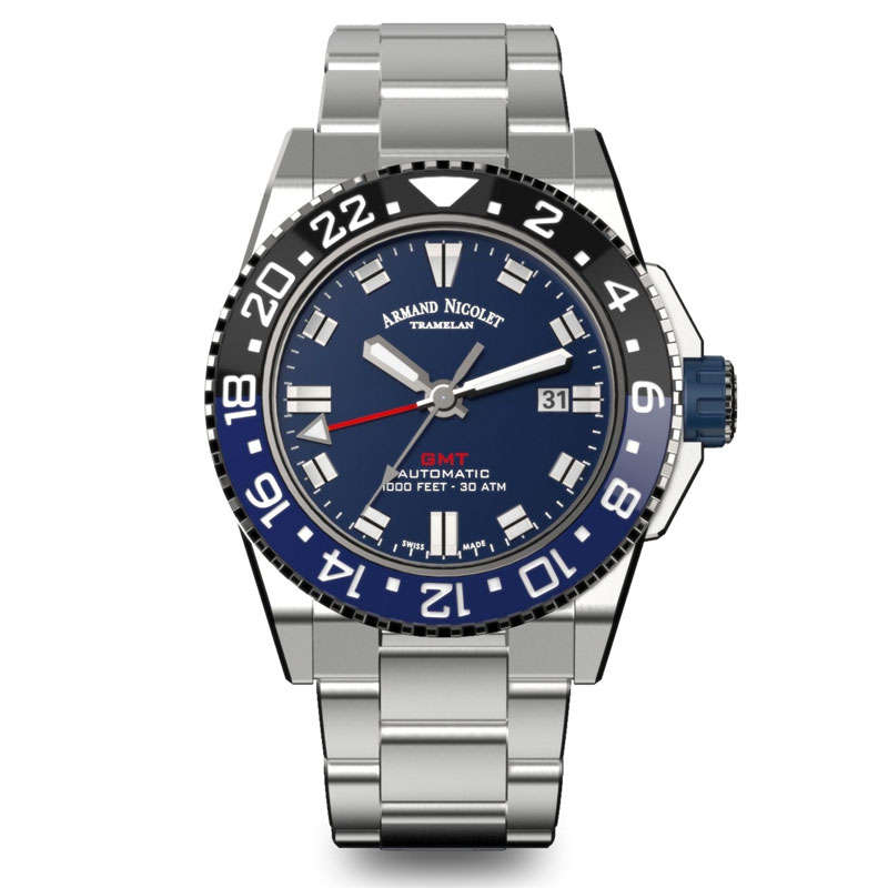 Armand Nicolet Model-A486AGU-BU-MA4480AA