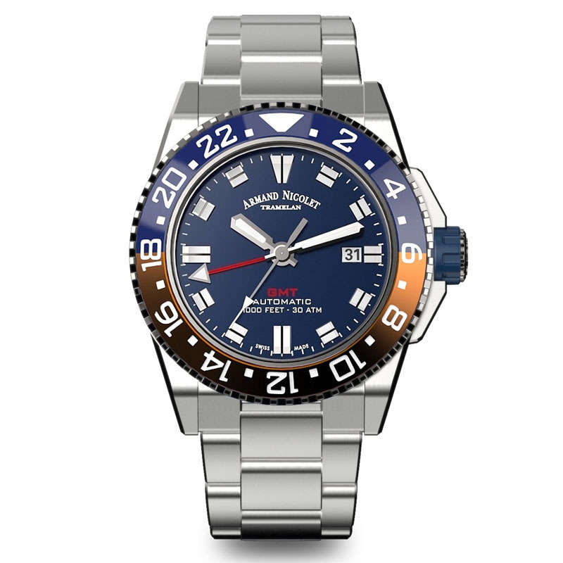 Armand Nicolet Model-A486BGU-BU-MA4480AA