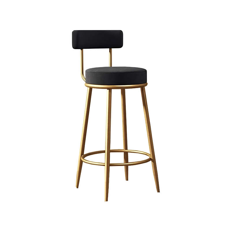 Modern Luxury Bar Stool Luxury Home Island Golden Bar Stool Black