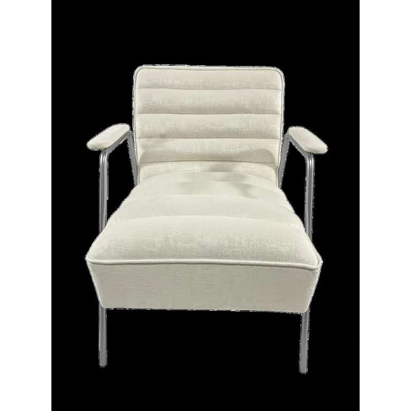 Silvered Gold Glam Sofa Chair