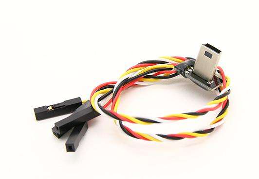 Mobius USB to AV Out FPV cable with Charging