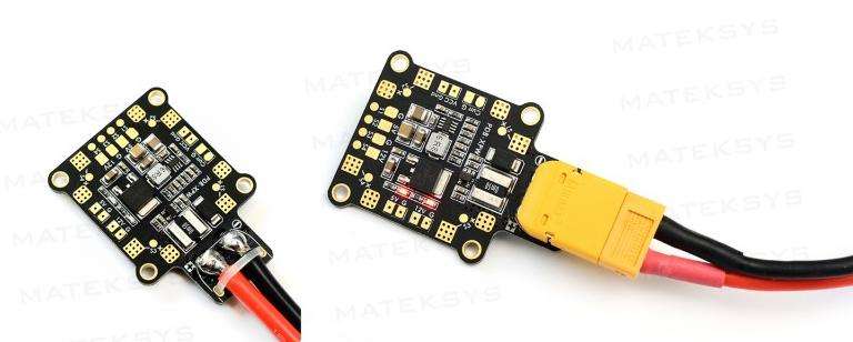Matek PDB-XPW PDB W/ Current Sensor 140A & Dual BEC for FPV