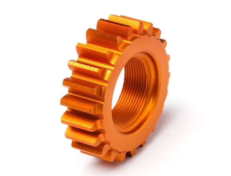 HPI 106631 Threaded Pinion 22Tx12mm (1M) (Orange)