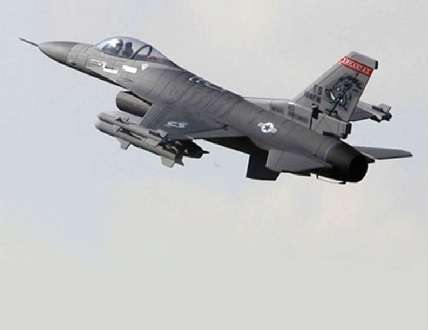 SKY FLIGHT F-16 Fighting Falcon 70mm Jet Vector Thrust PNP