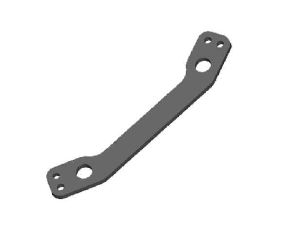 85710 HSP/Himoto Steering Ackerman Plate - 1/8