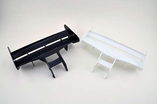 89077 HoBao Hyper9 Rear Wing - White