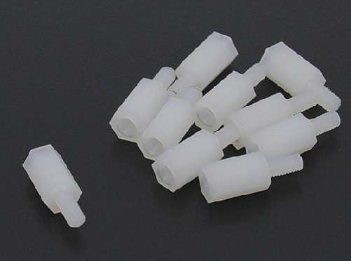 Threaded Spacer Nylon M3 5.6x14mm (10)