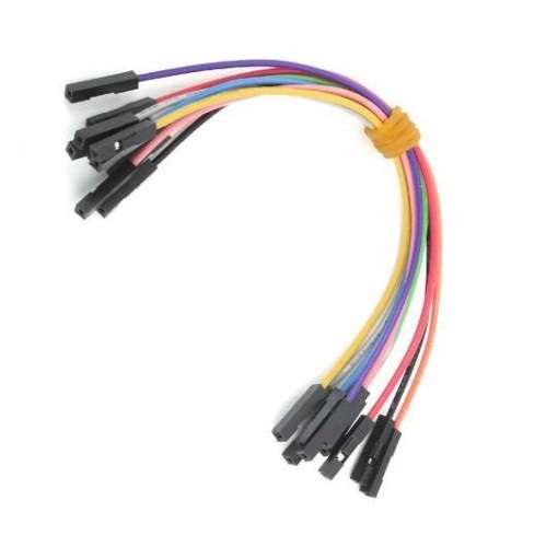 120mm Female To Female Jumper Cable (10pc)