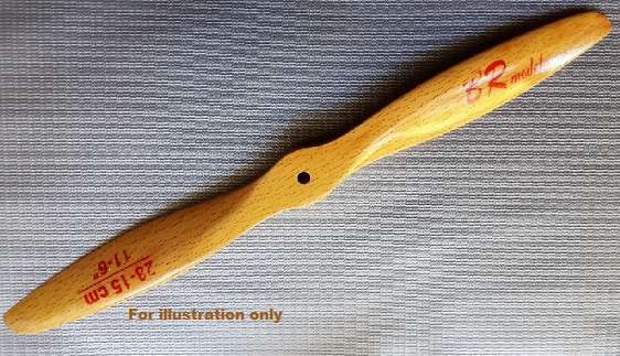 BR Model 8x6" Wood Propellers (Electric)