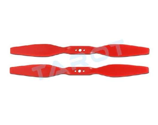 TL2950 Tarot 8" CW/CCW Propeller Red for Multi-axis Quadcopter