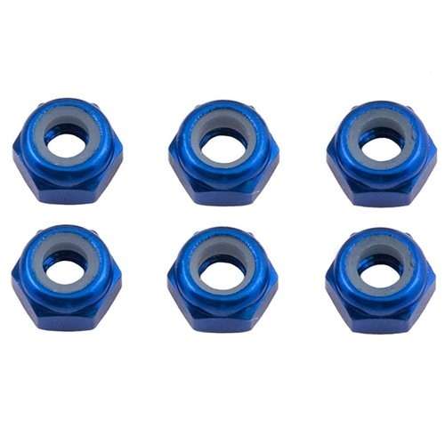 31550 Team Associated M3 Aluminum Lock Nut (6)