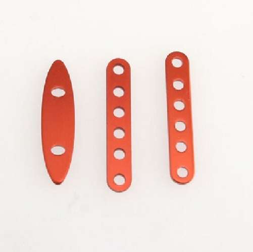 T063R HoBao Alum Support Plate - Red