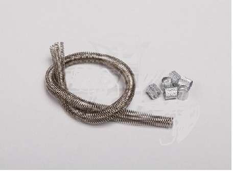 18335 Fuel Line Guard with Silver Coupler