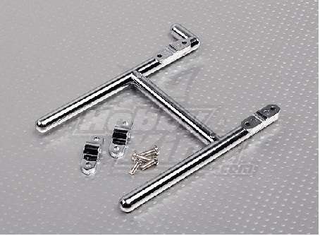 Chrome Look Plastic Transmitter Stand (80mm Wide)