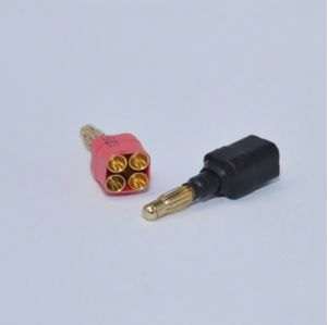 4mm Male to 4 x 3.5mm Female Adapter