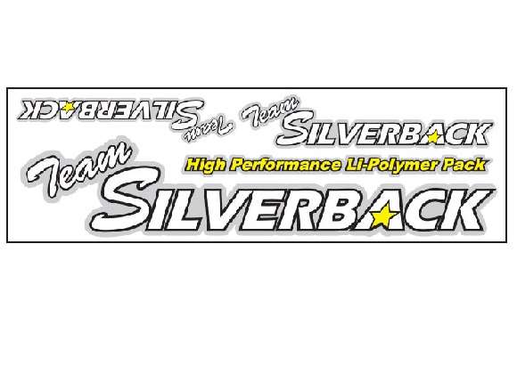 Team Silverback Hologram Sticker Sheet (4pc)