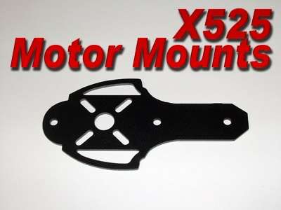 Hobbyking X525 V3 Glass Fiber Motor Mount (4pcs/bag)