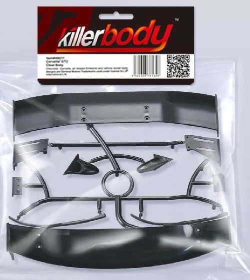 48128 Rear Wing - 1/10 RC Car (Injection Molded)