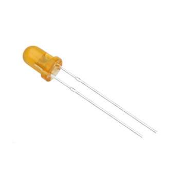 LED 3mm DI-OR/RD 80mcd 30D 635nm - Red