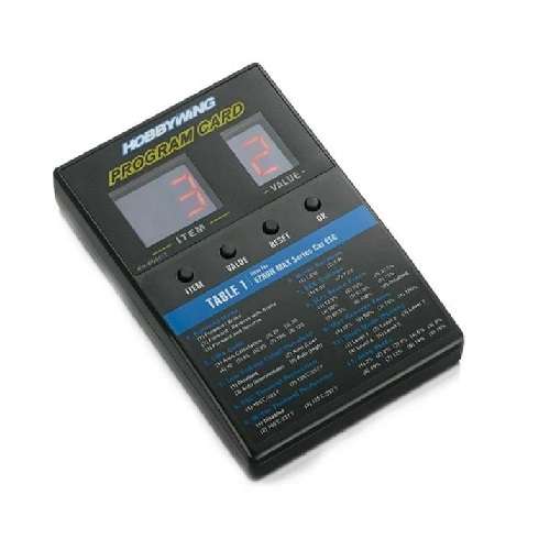 Hobbywing Program Card for Speed Controller