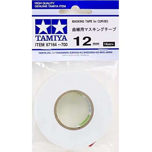87184 Tamiya Masking Tape for Curves 12mm