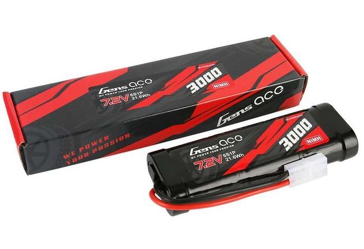 Gens Ace 3000mah 7.2V NIMH Battery