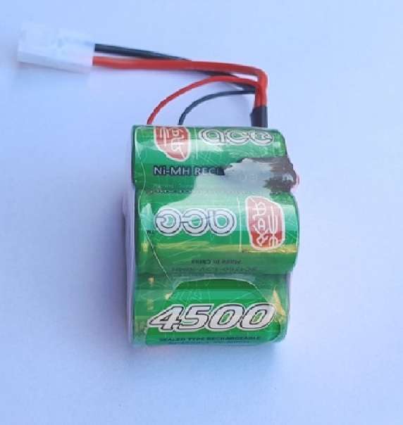 NIMH 4500mah (3+2) Hump Pack 6v for Baja Receiver