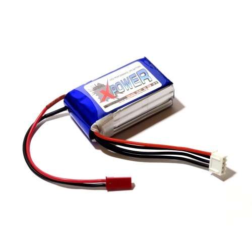 X Power Lipo Battery 800mah 11.1V 3S 20C