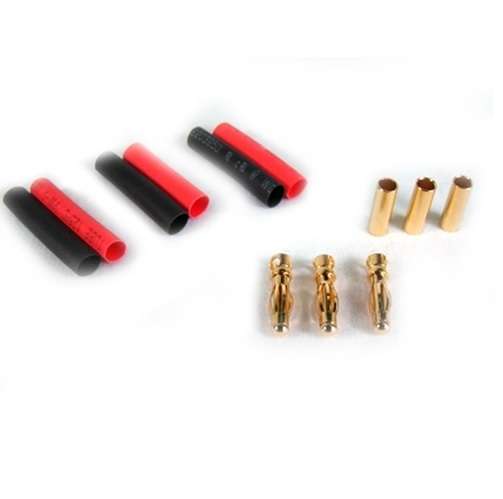 Bullet Connectors - 4mm (3pairs)
