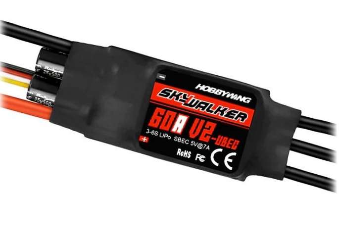 Hobbywing Skywalker 60A-V2 Brushless ESC
