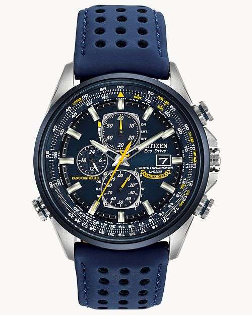 Citizen Blue Angels Eco Drive Mens Watch AT8020-03L