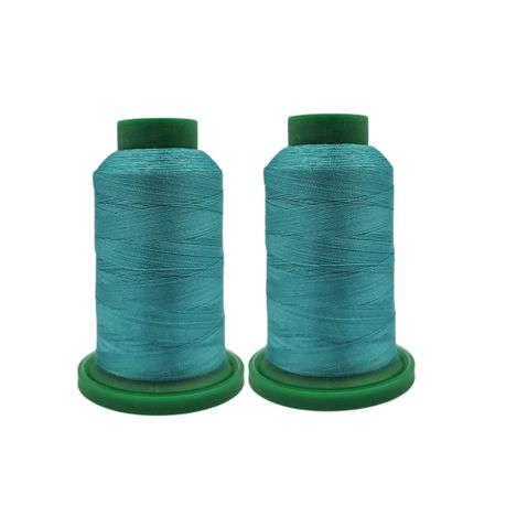 Teal Green Embroidery Cotton (Isacord -code - 4620) - 2 Pack