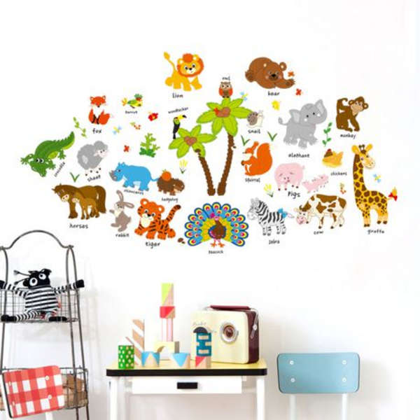 Learning Animals Decor/ Wall Art-SK9296